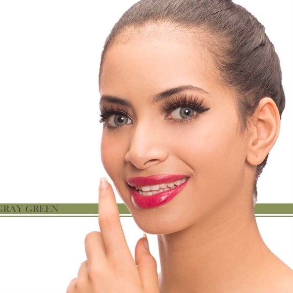 Diamond colored lenses gray green - Picture 2 of 2